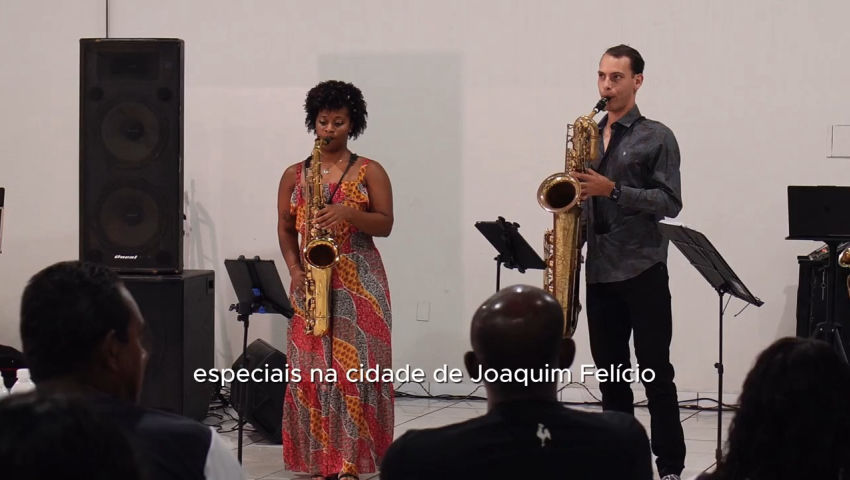 Projeto Veredas Sonoras - Excerto Quarteto de Saxofones - Euterpe Santa Cecília